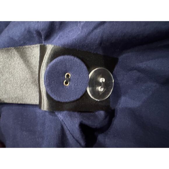 FARM Rio Blue Eyelet Coat - Picture 9 of 9